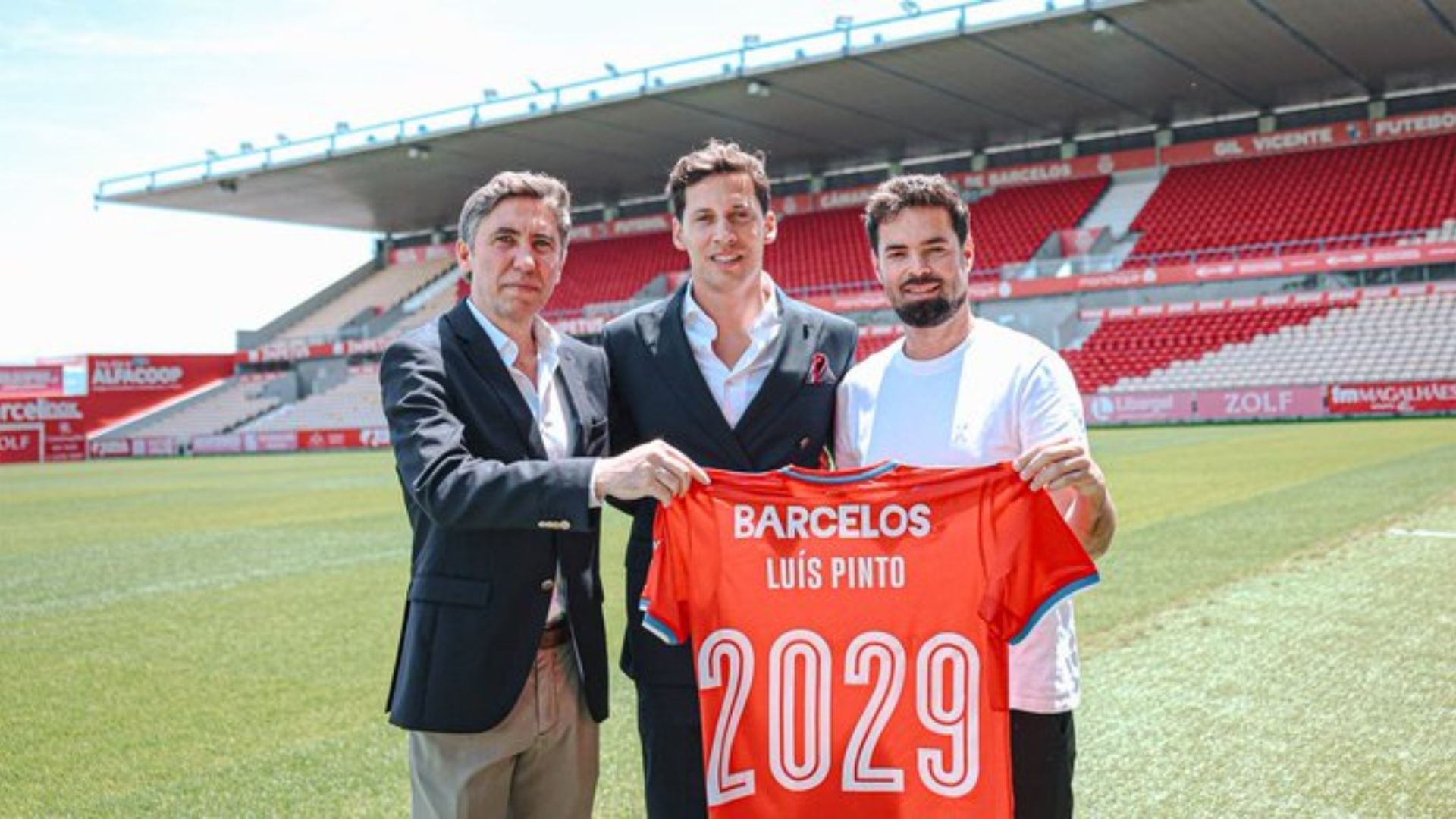 Luís Pinto, de 37 años, es el nuevo entrenador de Gil Vicente. - Crédito: Difusión