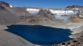 La laguna Corona del Inca se sitúa a 5.500 metros sobre el nivel del mar en el departamento Vinchina, en el norte de La Rioja (Nueva Rioja)