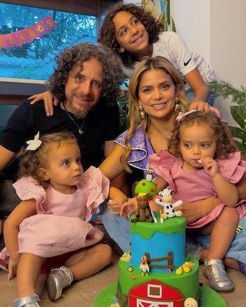 Adriana Lucía celebró el cumpleaños