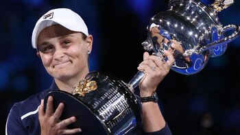 Ashleigh Barty champion of the