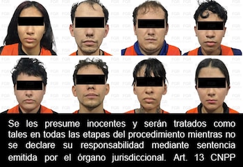 Vinculan a proceso a ocho personas detenidas con más de 50 kilos de drogas y armas de uso exclusivo del ejercito en Tabasco. FGR