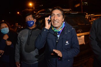 08/02/2021 El candidato presidencial del movimiento indígena Pachakutik, Yaku Pérez
POLITICA SUDAMÉRICA ECUADOR
FRANKLIN JACOME