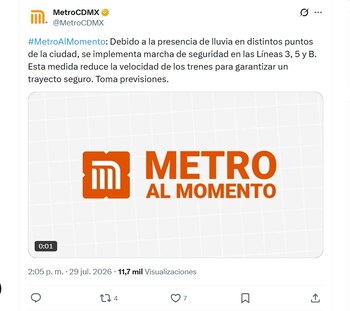 (X/ @MetroCDMX)