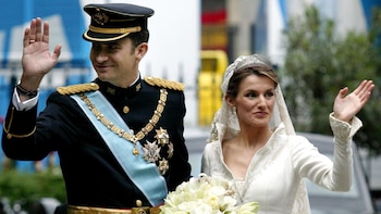 Felipe y Letizia, el día