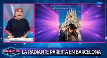 Magaly critica a Alejandra Baigorria por fotos con Said Palao tras rumores de infidelidadCaptura: Magaly TV La Firme.