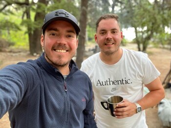 Manuel y Julián en la