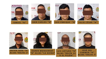 Caso Roxana Guzmán: Fiscalía logra vincular a proceso a los 8 detenidos por el secuestro y asesinato. Crédito: Fiscalía de Veracruz