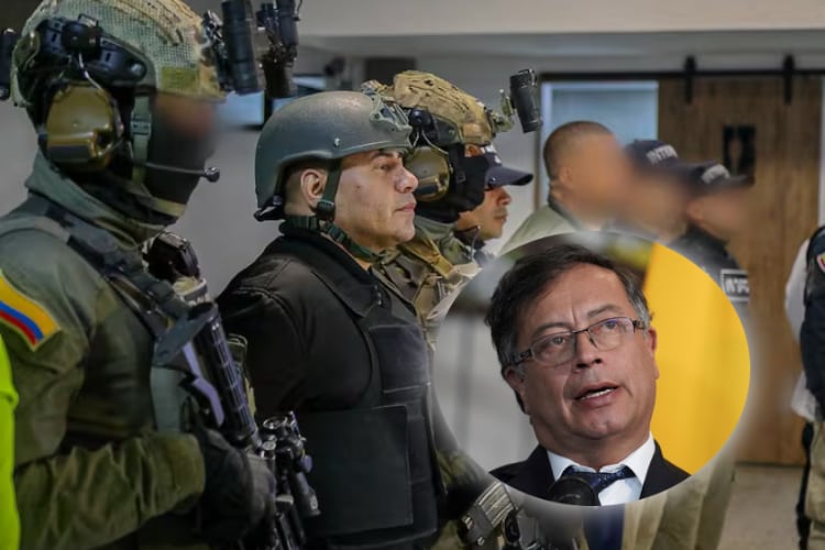 El líder de La Inmaculada aseguró que el efectivo le fue entregado al hermano del presidente - crédito PolicíaNacional/Reuters