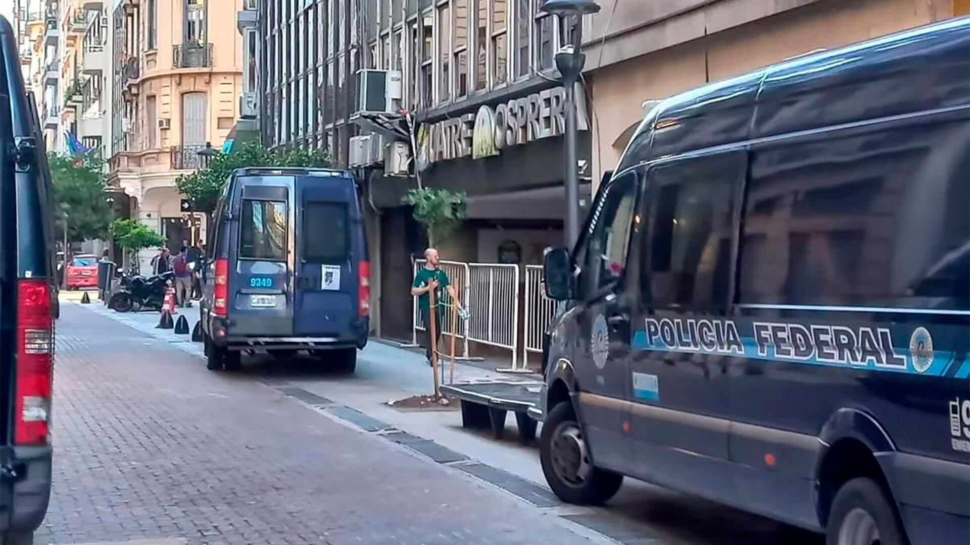 La sede central de OSPRERA fue allanada por la policía a partir de una orden del juez Federico Villlena