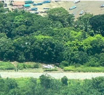 Información preliminar de la AAC indica que la aeronave presentó problemas con el tren de aterrizaje. La Unidad de Investigación de Accidentes inició las indagaciones técnicas. Tomada del Instagram de la AAC