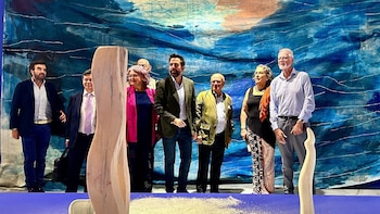 Inaugurada la exposición 'Ese mar que nos une', una mirada artística al océano como puente entre culturas