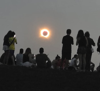 13/08/2026 Numerosas personas observan el eclipse en Basauri (Bizkaia)
SOCIEDAD PAÍS VASCO ESPAÑA EUROPA VIZCAYA