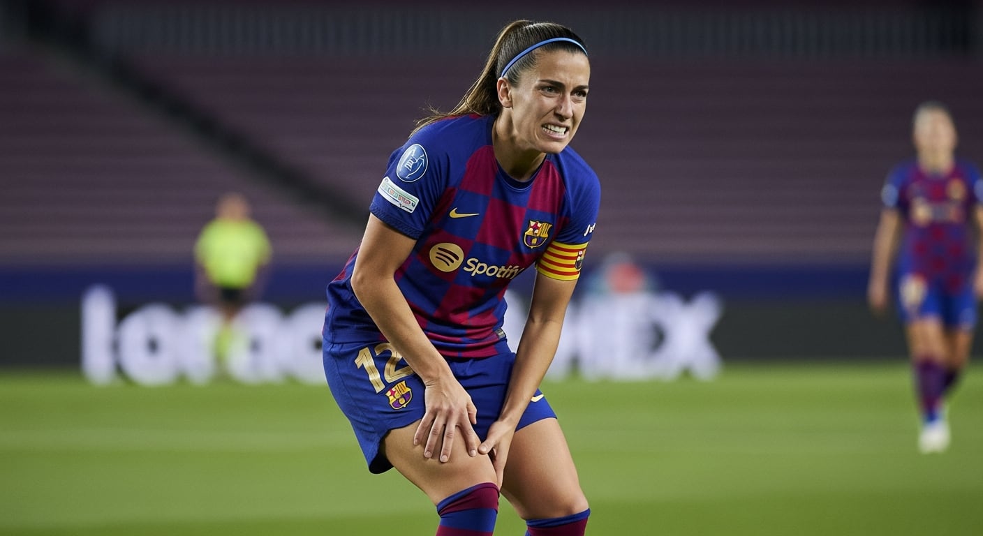 Un estudio con futbolistas del FC Barcelona femenino revela que las lesiones deportivas durante la menstruación son más graves (Imagen Ilustrativa Infobae)
