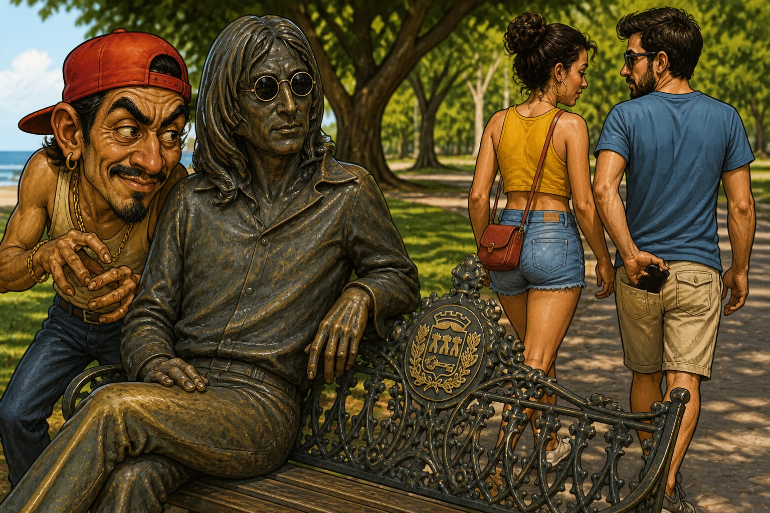 El recinto habanero, asociado durante décadas con reuniones juveniles y música rock, registra denuncias de hurtos incluso durante el día. (Imagen Ilustrativa Infobae)