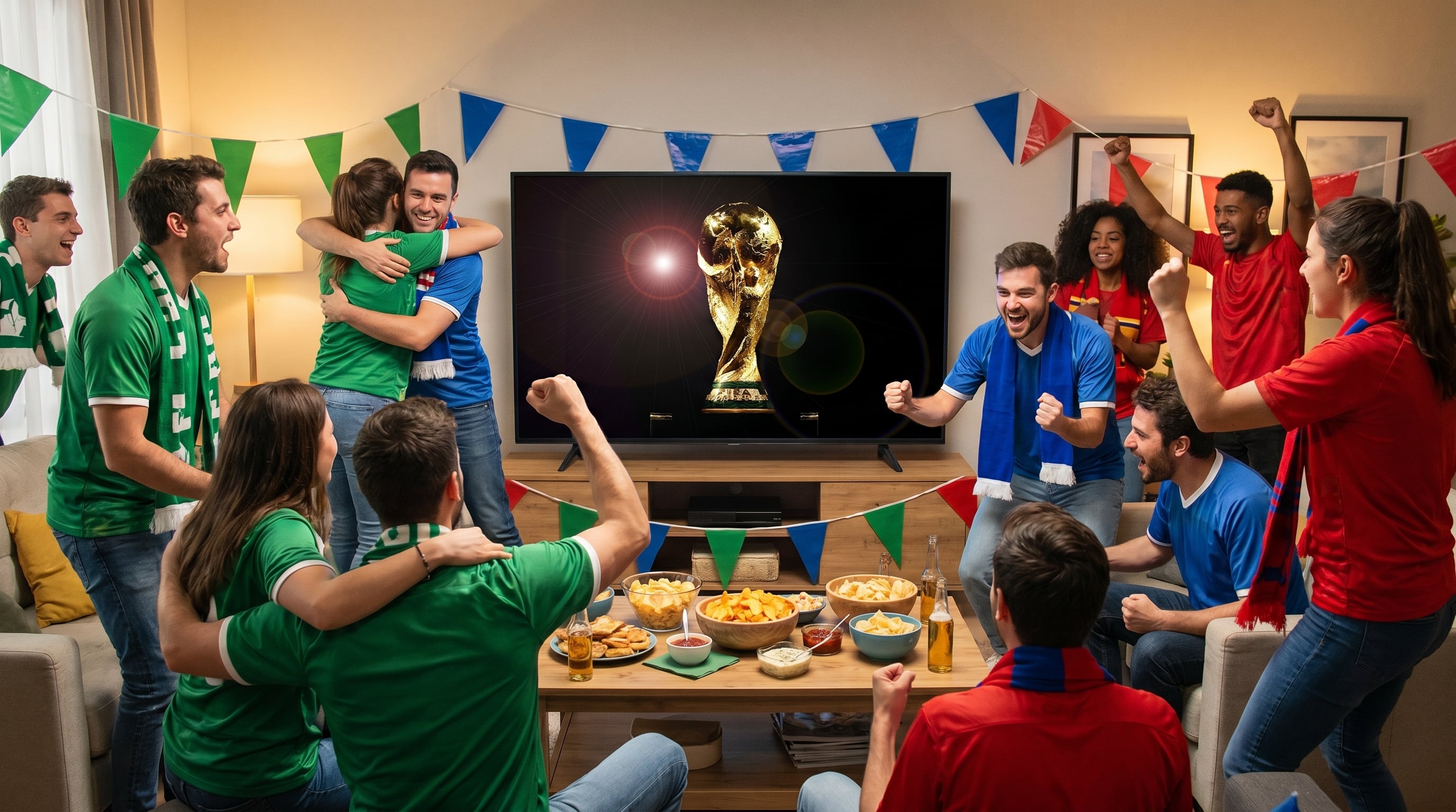 Durante un Mundial, la cohesión de identidades nacionales reduce la rivalidad entre hinchas y fomenta la solidaridad por el triunfo común (Imagen Ilustrativa Infobae)