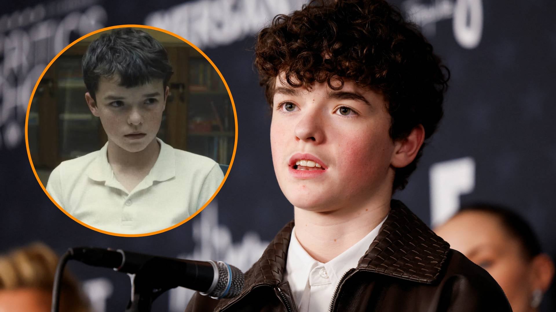 El joven actor británico nació en Warrington y batió récords en la industria al recibir un Emmy y un Critics Choice antes de los 17 años (Netflix/REUTERS)