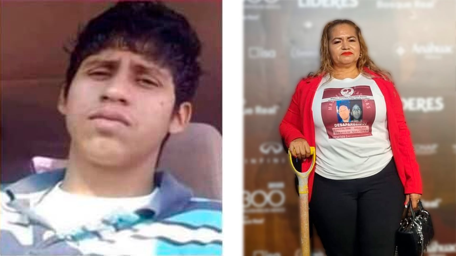 Angel Guadalupe Islas Flores el hijo de Ceci Flores, madre buscadora, que sigue desaparecido