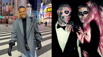 Él era Zombie Boy, el modelo tatuado de calavera que vistió Aldo Rendón y que era amigo de Lady Gaga