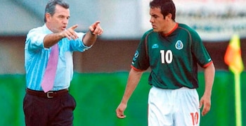 Tuvo su primer mundial como DT en Corea - Japón 2002.
