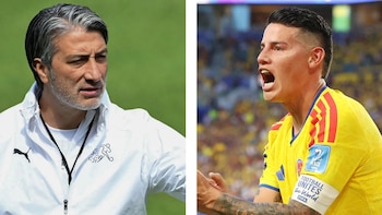 Murat Yakin, técnico de Suiza, confesó que es lo mejor de la Selección Colombia: James Rodríguez tiene su cuota