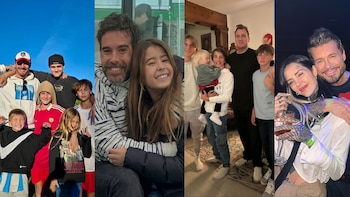 Abrazos virtuales, lágrimas y mucho humor: los saludos del Día del Padre que marcan la jornada de los famosos