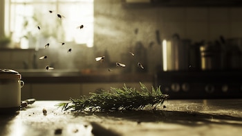 Las moscas contribuyen al reciclaje