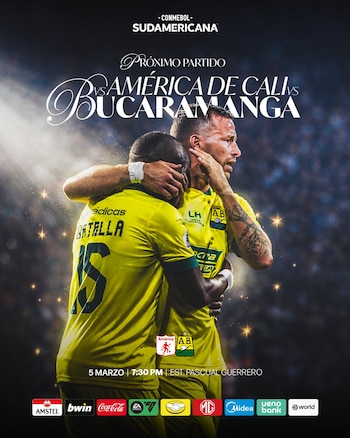 Afiche del partido por parte