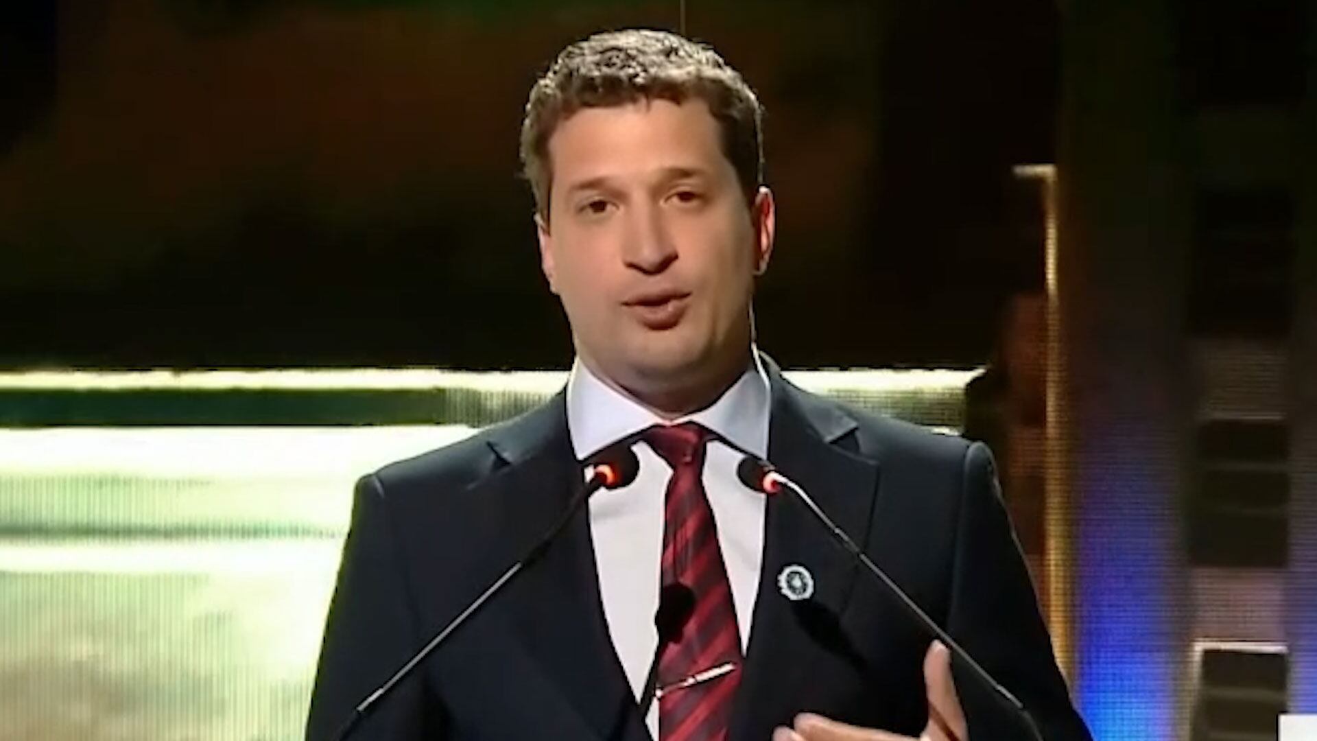 Yamil Santoro, legislador de la Ciudad de Buenos Aires por Republicanos Unidos.