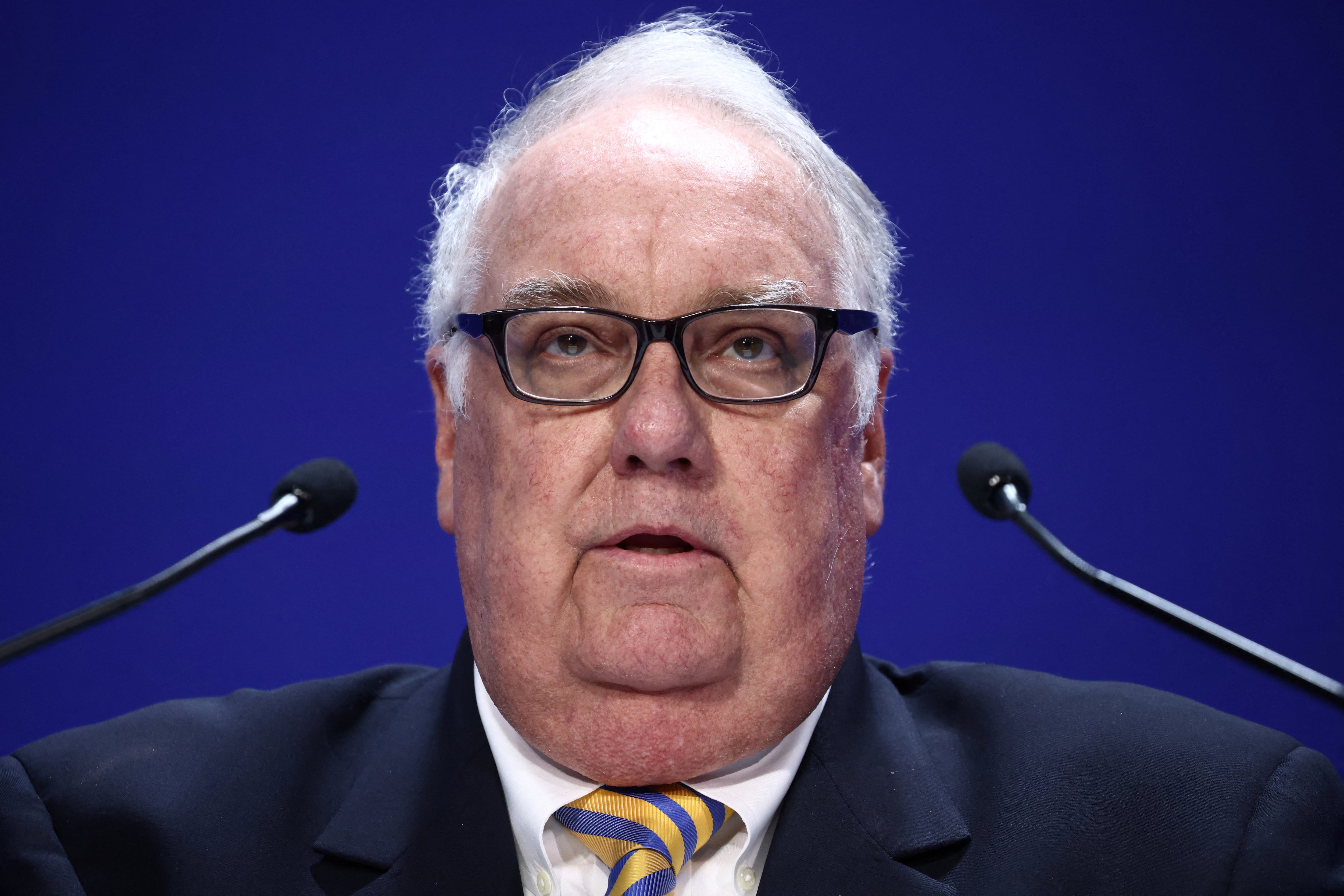 Howard Buffett (HENRY NICHOLLS/Pool via REUTERS)