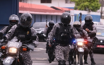 El gobierno anunció que reforzará el patrullaje en las calles y avenidas de la provincia de Colón. (Ministerio de Seguridad Pública)