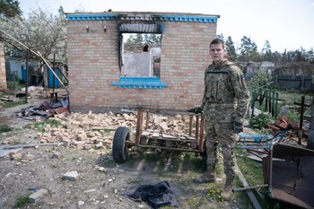 El soldado Chochiya Eldar en