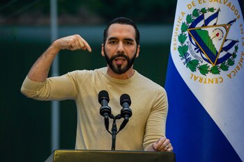 Nayib Bukele (Europa Press/Contacto/Camilo Freedman)