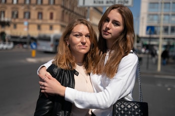 Yana, de 16 años, y