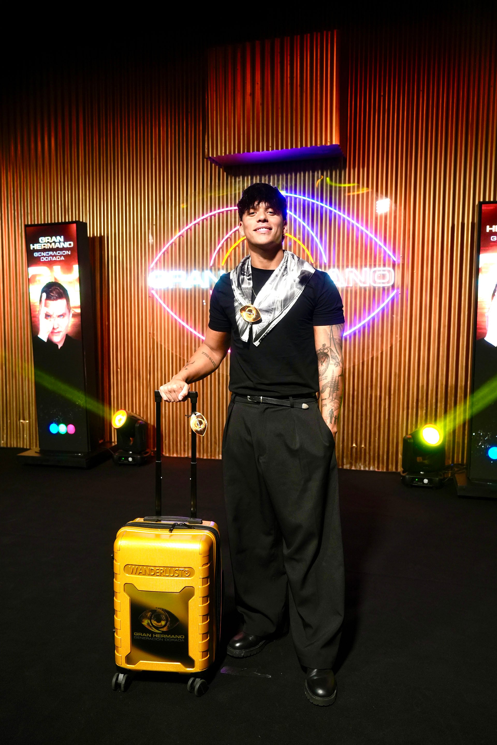 Nick Sícaro negó su implicancia en la ruptura de Daniela Celis y Thiago Medina, asegurando que no influyó en la decisión (Prensa Telefe)