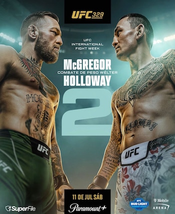 Paramount transmitirá la pelea entre McGregor y Holloway 2.