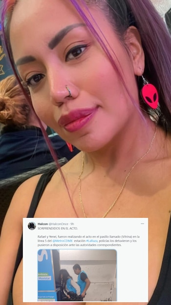 La detención de una pareja