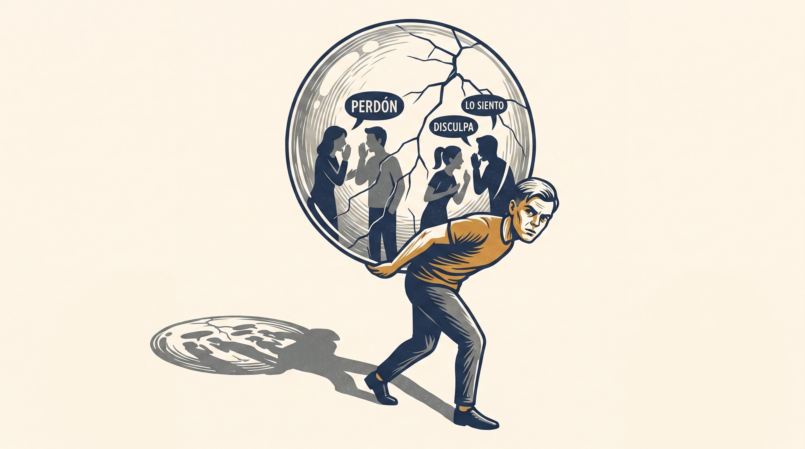 Entre las señales de pedir perdón por todo aparecen disculparse por preguntar, pedir ayuda, ocupar tiempo ajeno o expresar cansancio (Imagen Ilustrativa Infobae)