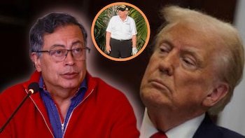 Gustavo Petro y Donald Trump