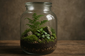 Personalizar frascos con cintas, pintura