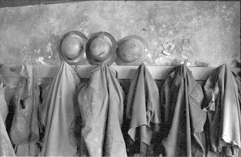 "Descanso minero", de la serie