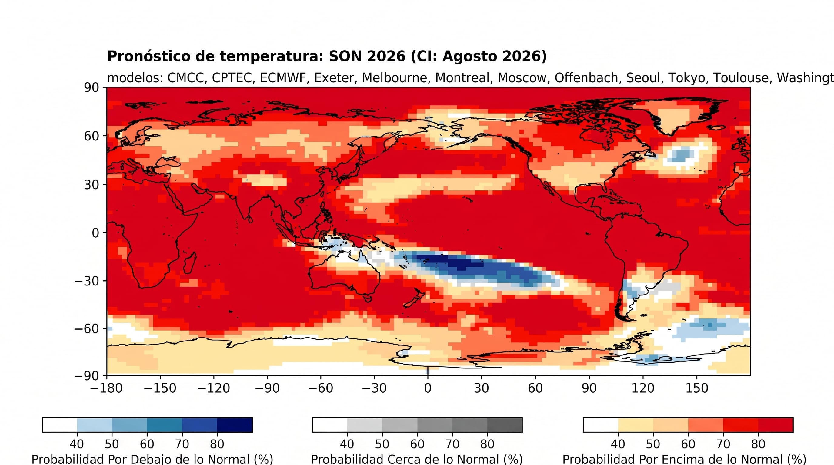 La OMM señaló que un El Niño más fuerte eleva el riesgo de anomalías, pero sus impactos dependen de cada región, de la época del año y de otros factores climáticos. (Imagen Ilustrativa Infobae)