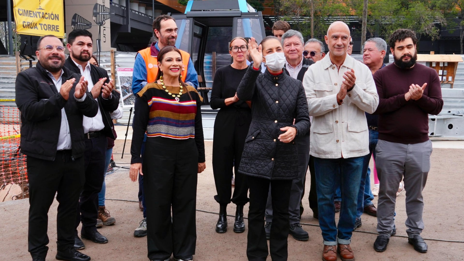 Clara Brugada anuncia entrega de la Línea 4 del Cablebús para finales de 2027