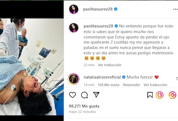 Paola Suárez aseguró que está