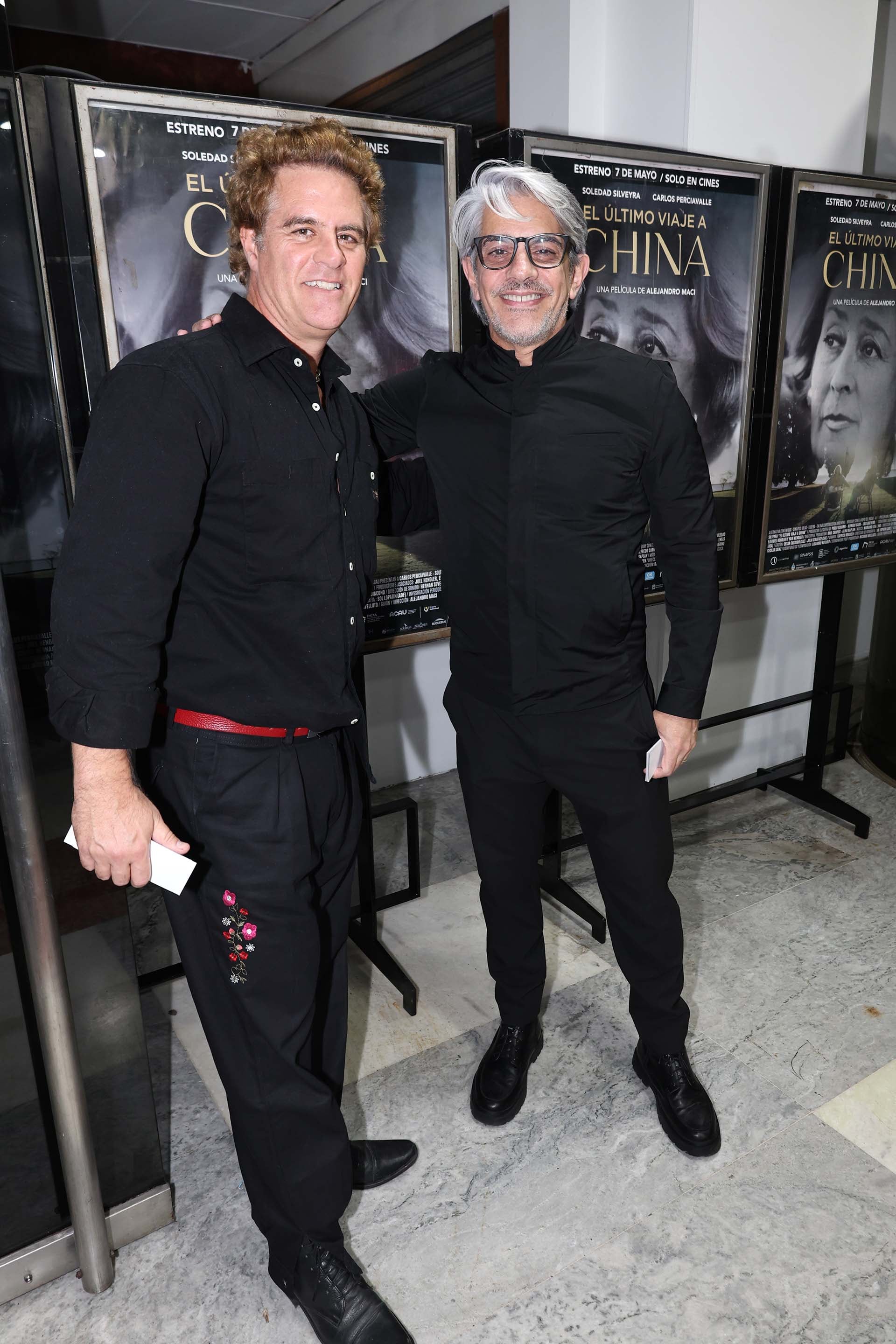 Mike Amigorena junto a Pablo Echarri