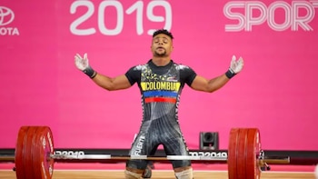En video: Los levantamientos de Francisco Mosquera que le dieron la medalla de oro a Colombia