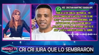“Ayrton nasceu porque nasceu”: as fitas que contradizem a defesa de 'Cri Cri'. Captação: Magaly TV La Firme.