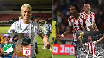 Deportivo Cali y Junior fueron los últimos clasificados a los cuadrangulares de la Liga BetPlay II-2023 - crédito Colprensa,