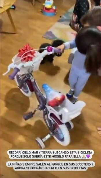 Hija de Juan Víctor recibió