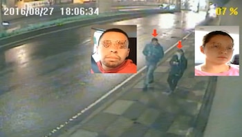 Alejandro Domínguez y Sarahí Navarrete,