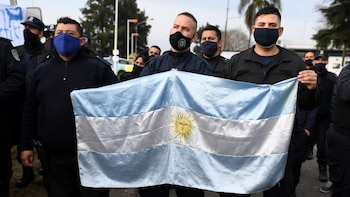 protestas policias la matanza